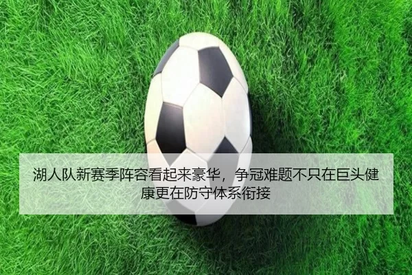湖人队新赛季阵容看起来豪华，争冠难题不只在巨头健康更在防守体系衔接